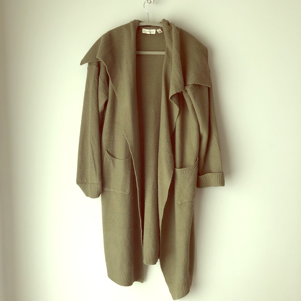 Beautiful collared cardigan jacket S/M